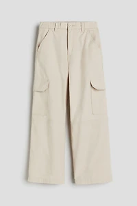 Pantalon cargo ample