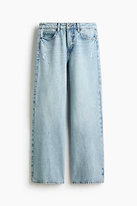 Wide-Leg Regular Waist Jeans
