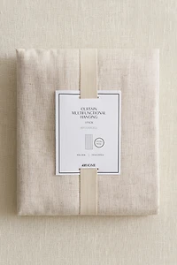 Lot de 1 rideau large en lyocell mélangé