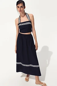 Halterneck Crop Top