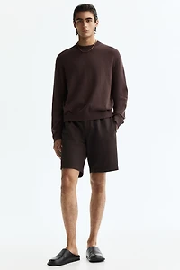 Relaxed-Fit Linen-Blend Shorts