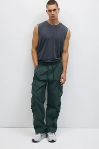 Pantalon cargo hydrofuge ample