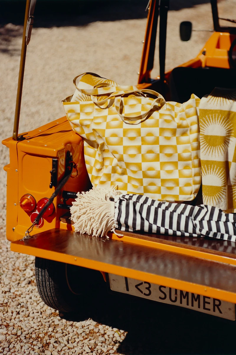 Sac de plage en toile coton