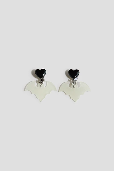 Pendant Clip Earrings