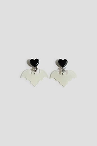 Pendant Clip Earrings
