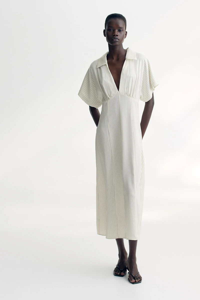 Twill Shirt Dress