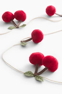 Guirlande cerise