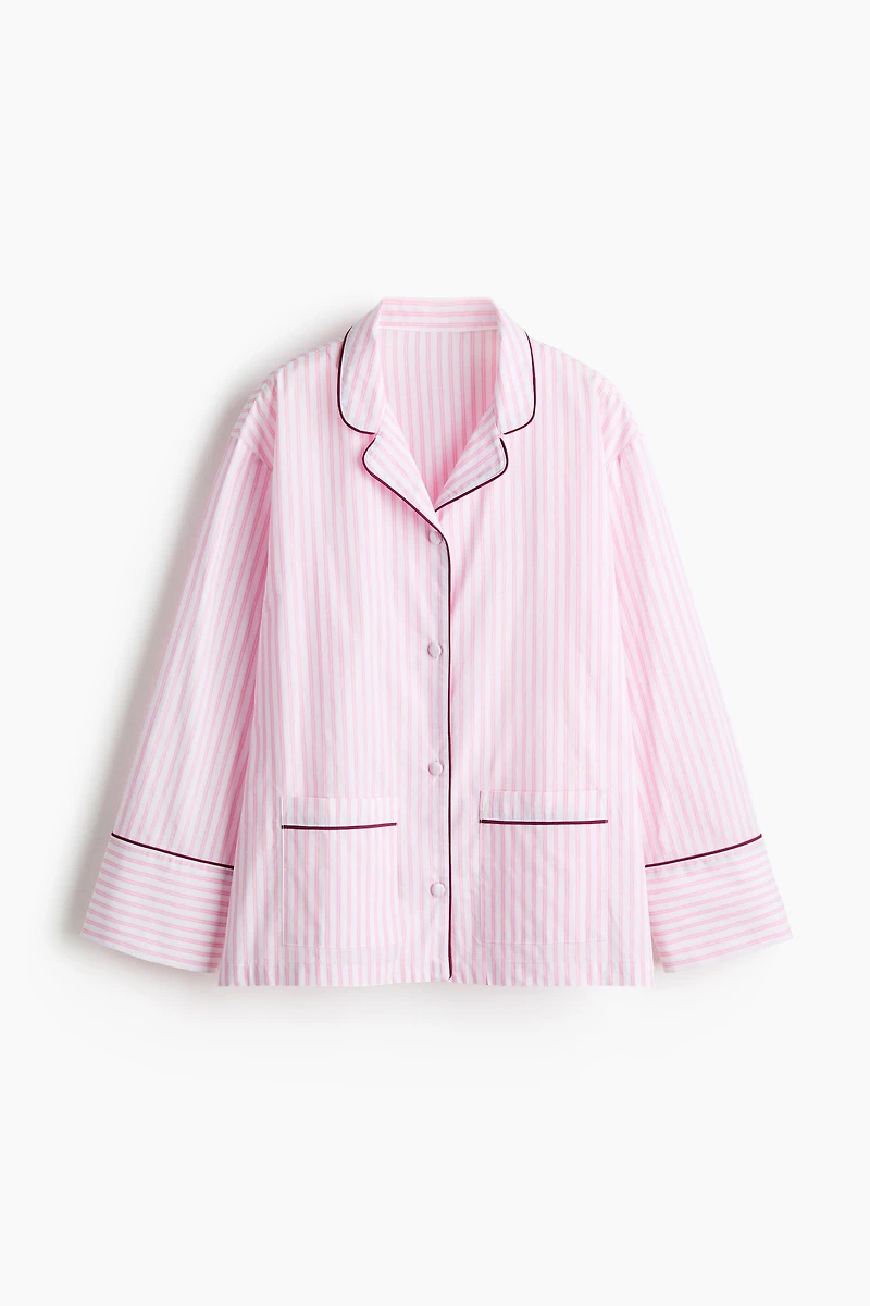 Chemise de pyjama en coton