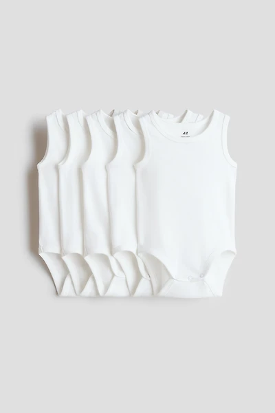 5-pack Cotton Bodysuits
