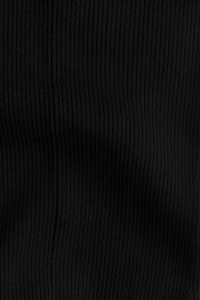Rib-Knit Bodycon Dress