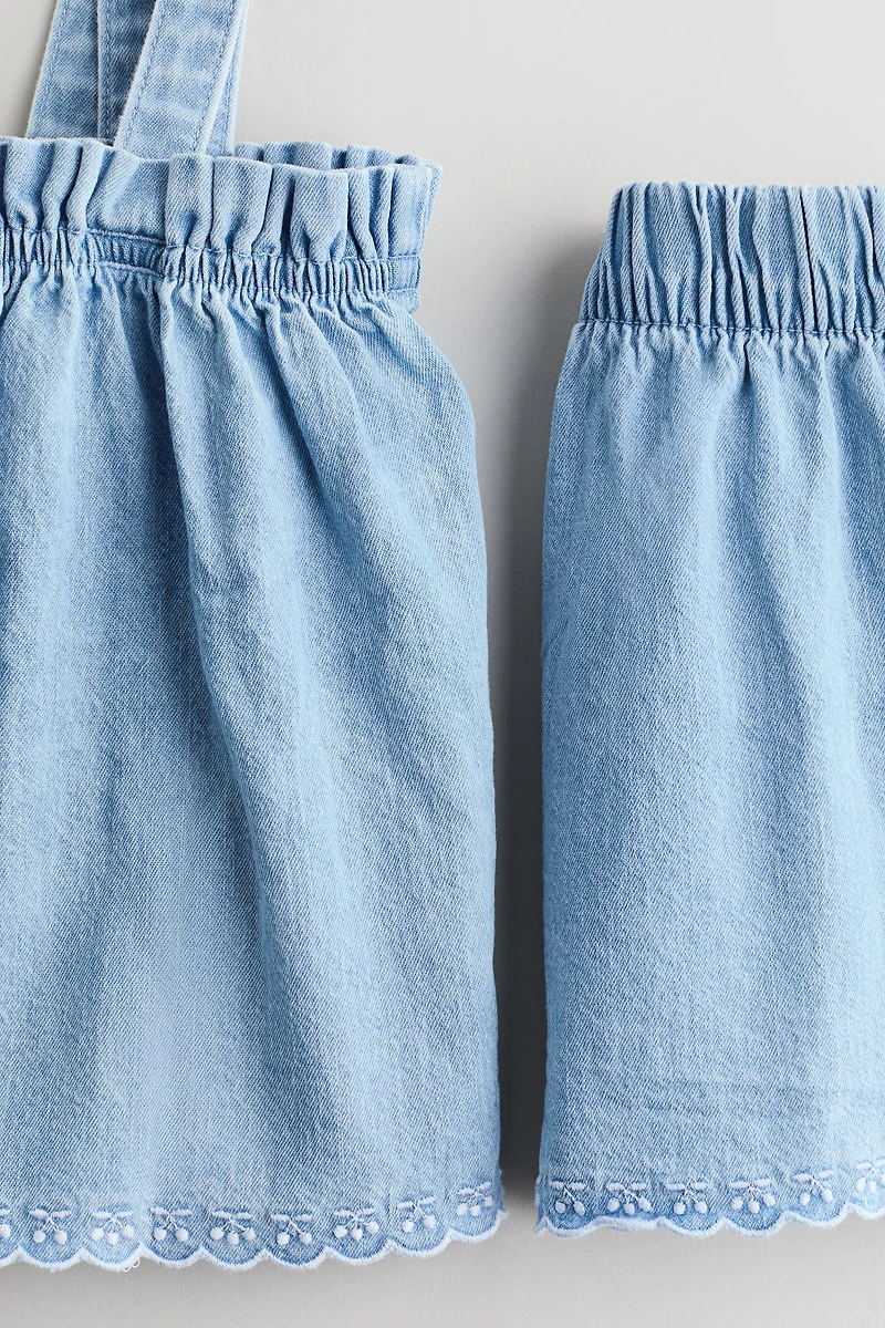 Ensemble 2 pièces en denim