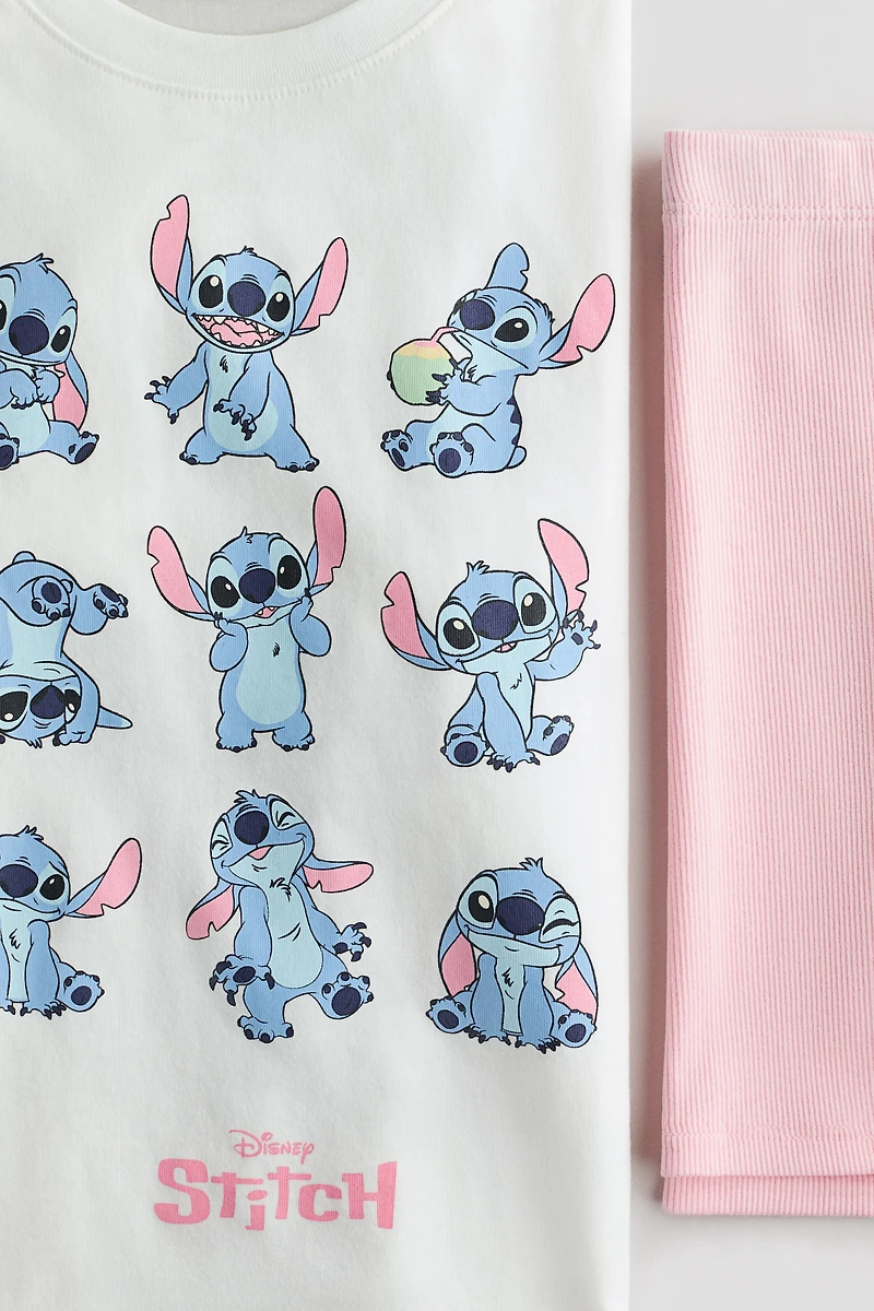 2-Piece Printed Cotton Set