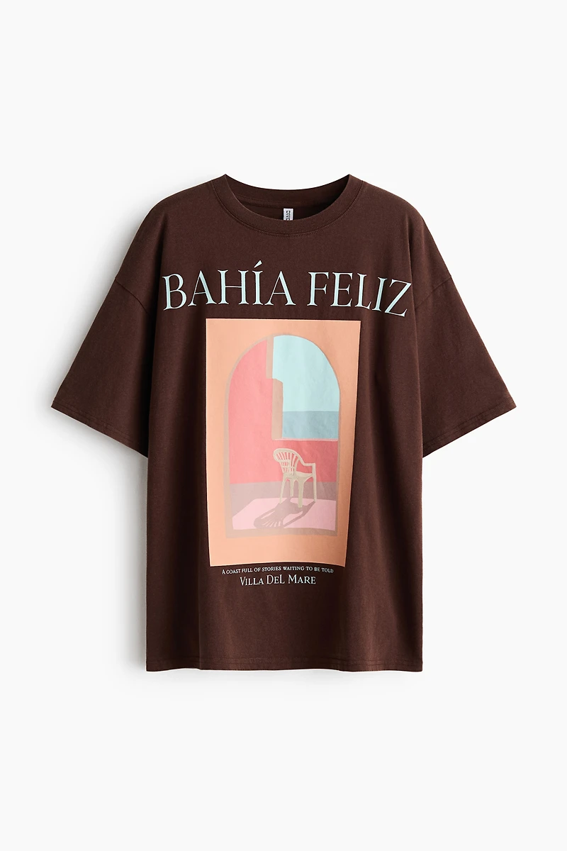 Oversized Printed T-Shirt