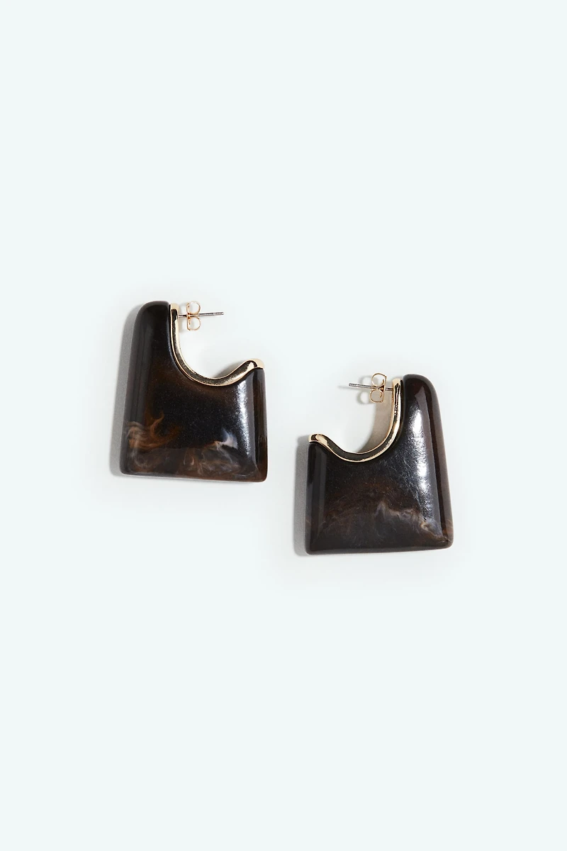 Boucles d'oreilles épaisses