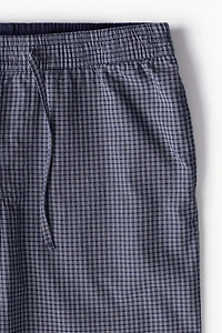 Relaxed Fit Poplin Pants
