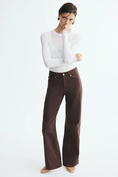 Wide High Waist Jeans