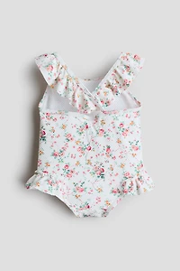 Maillot de bain à imprimé fleuri