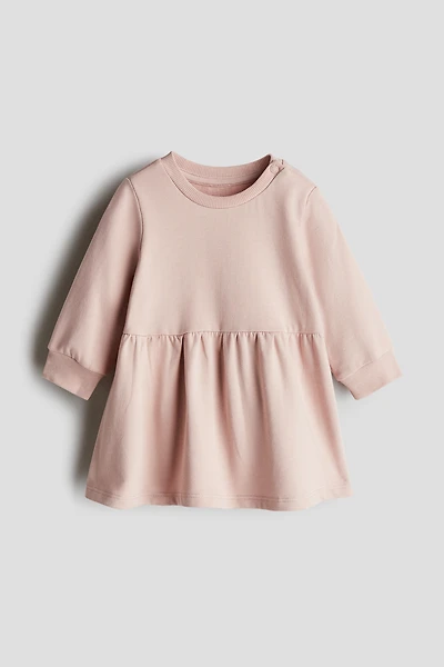 Cotton Sweatshirt Dress