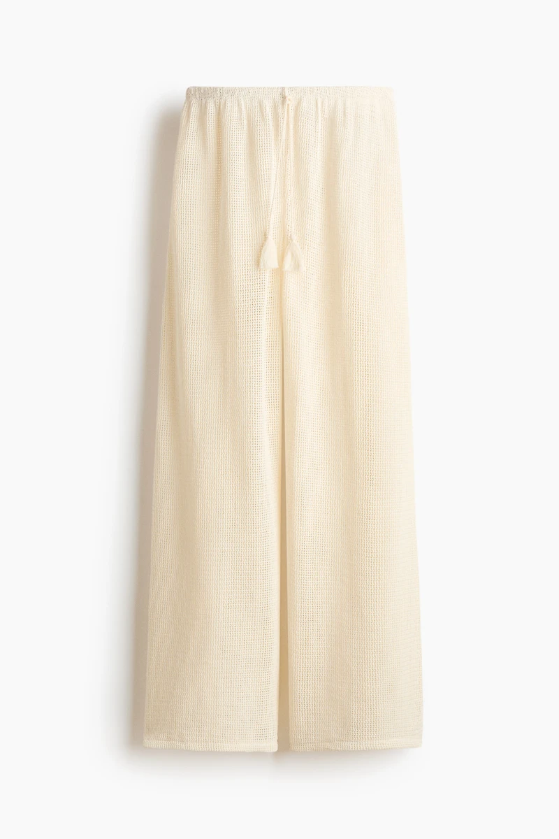 Mesh Pants with Drawstring