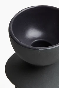 Bougeoir en grès cérame