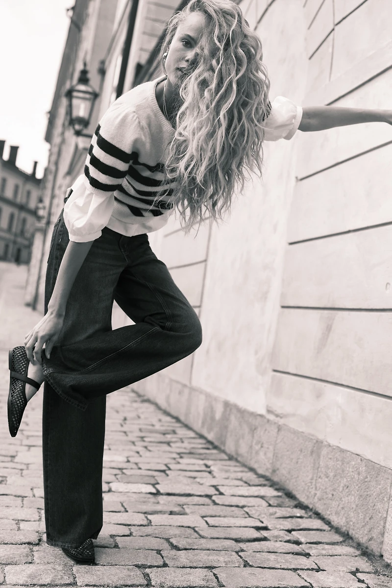 Bleecker High Rise Wide Leg Jeans