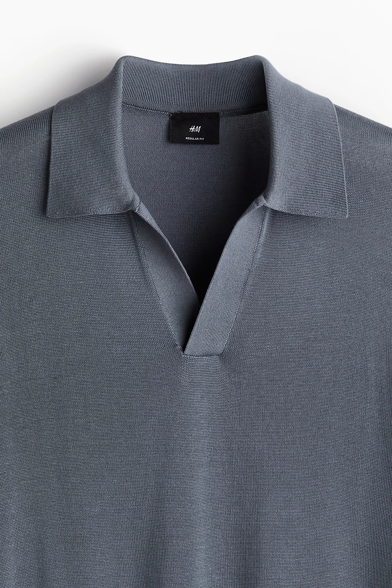 Polo classique en fin tricot