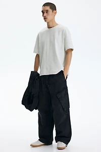 Loose-Fit Interlock T-Shirt