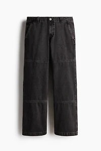 Loose-Fit Worker Jeans