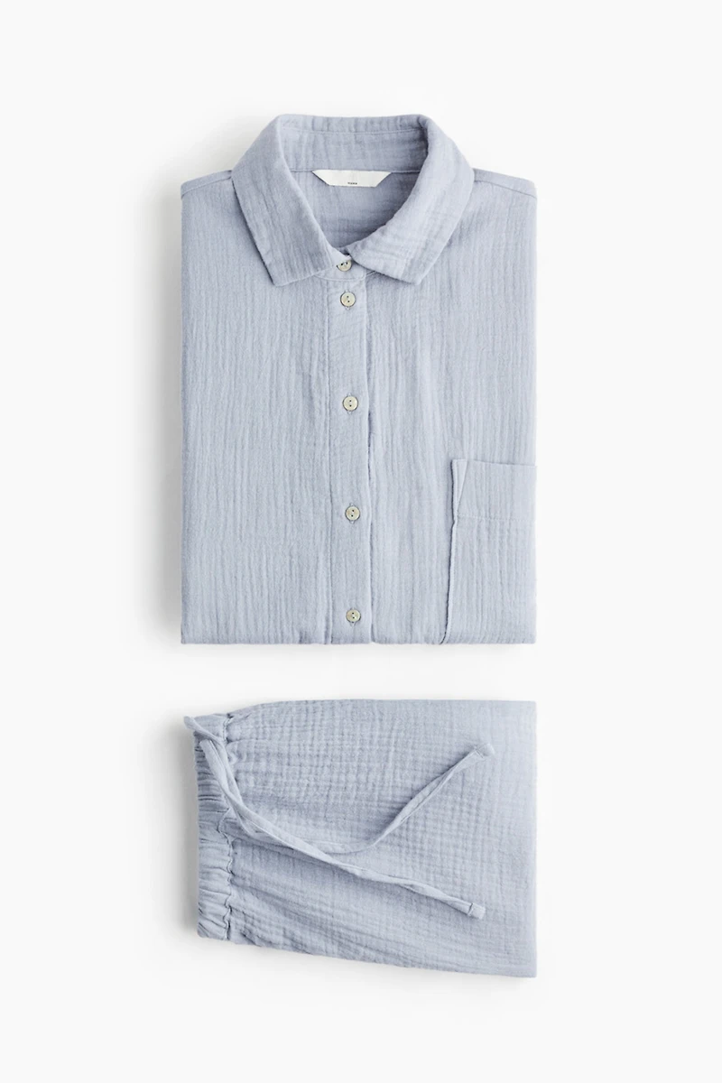 MAMA Before & After Muslin Pajamas