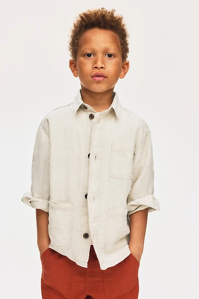 Linen Overshirt