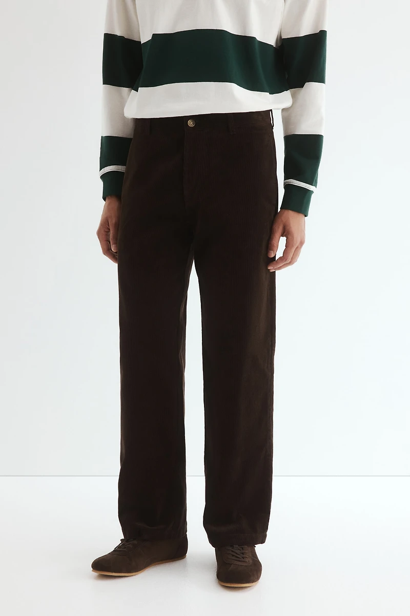 Relaxed-Fit Corduroy Pants