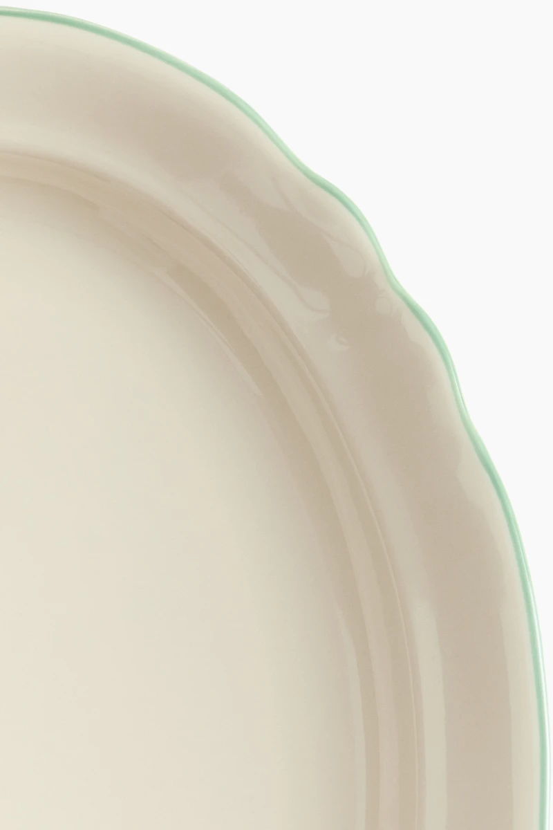 Stoneware Serving Plate