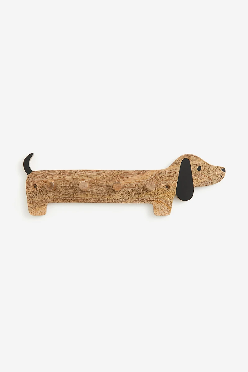 Patère en bois