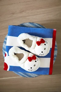 Terry Bath Towel with Printed Motif