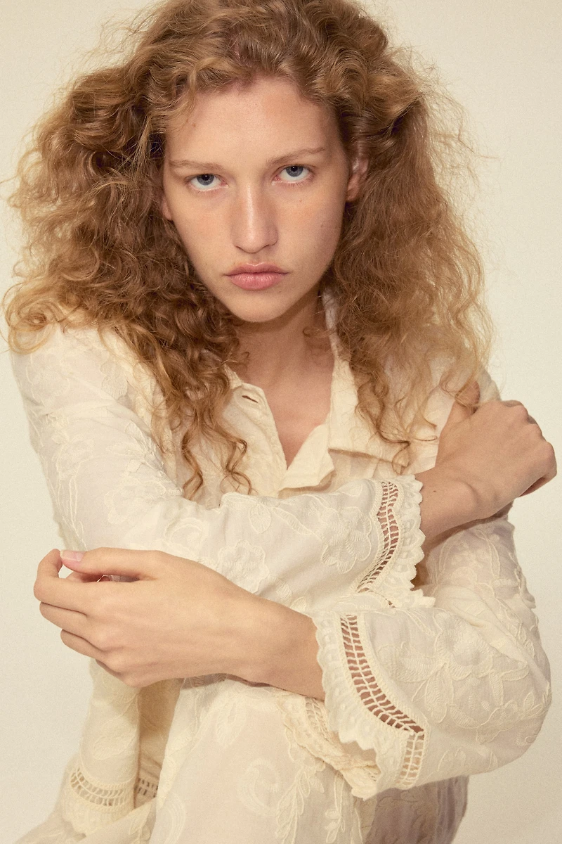 Embroidered Cotton Jacket