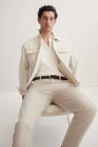 Slim-Fit Cotton Chinos