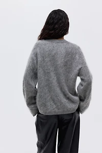 Brushed Cashmere Sweater