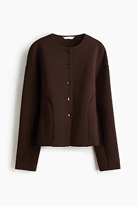 Collarless Scuba Blazer