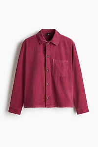 Relaxed-Fit Boxy Corduroy Shirt