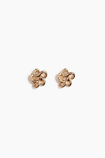 Flower-Shaped Earrings