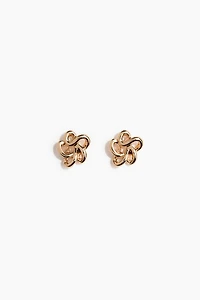 Flower-Shaped Earrings