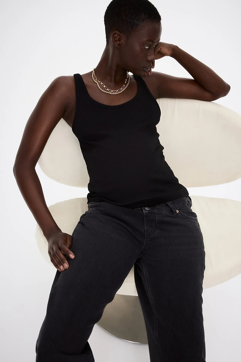 MAMA Wide Jeans