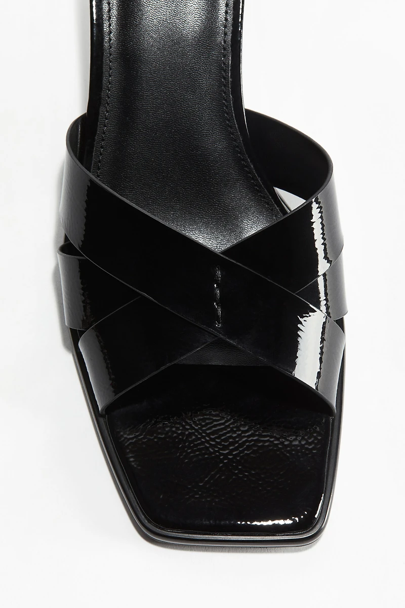 Block-Heeled Sandals