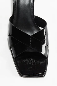Block-Heeled Sandals