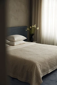Jacquard-Weave Bedspread