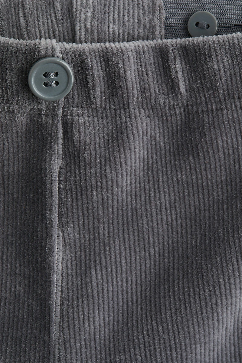 Legging en velours côtelé