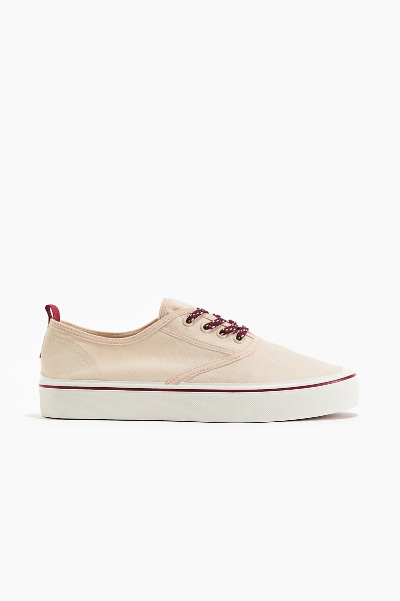 Cotton Canvas Sneakers