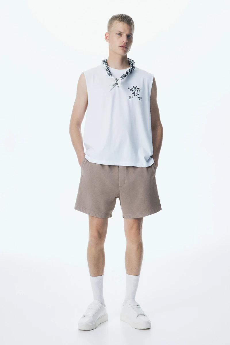Relaxed-Fit Cotton Sweatshorts