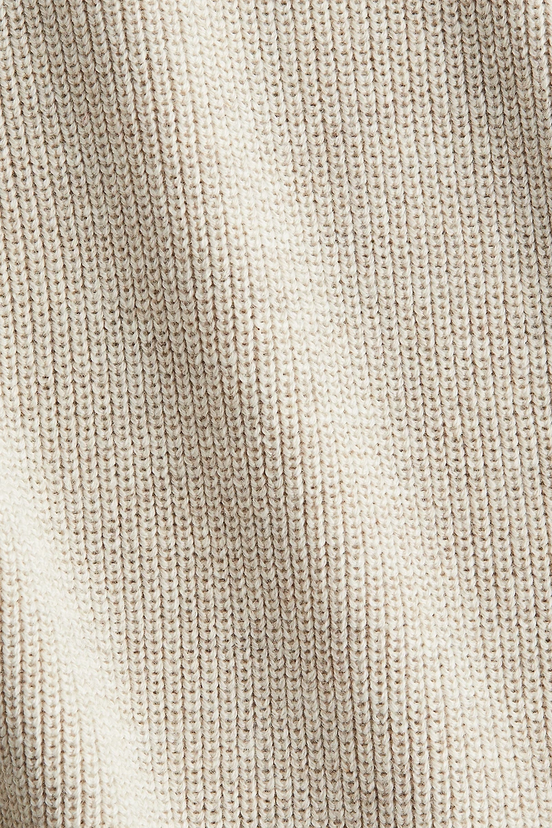 Rib-Knit Sweater