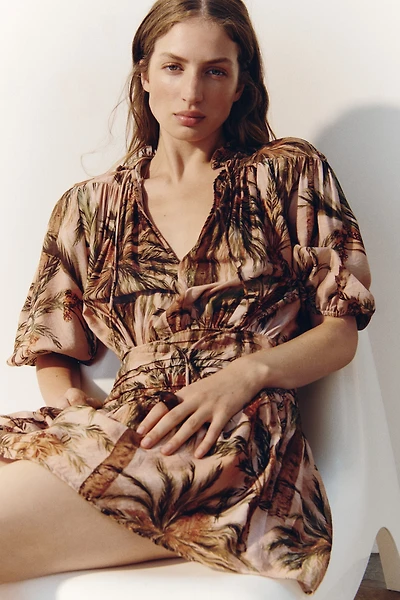 Draped Tunic Dress